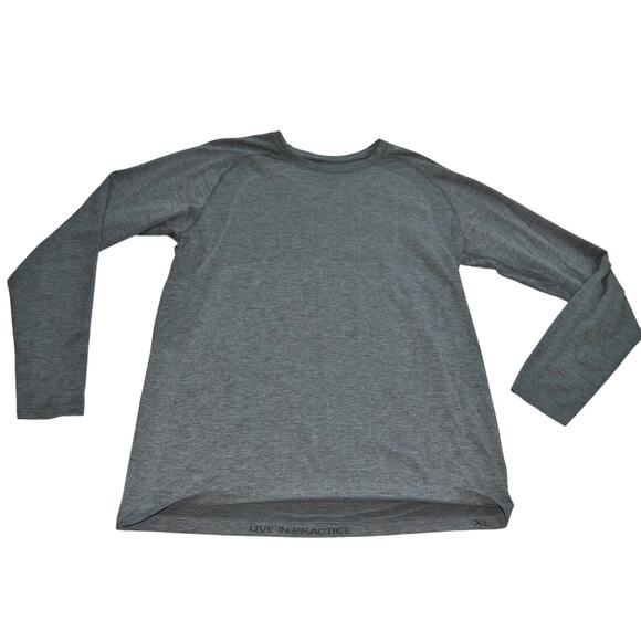 Lululemon Metal Vent Tech Long Sleeve Shirt Gray X-Large - Picture 14 of 14